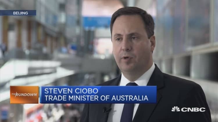 Important that Australia has seat at the table for OBOR: Minister