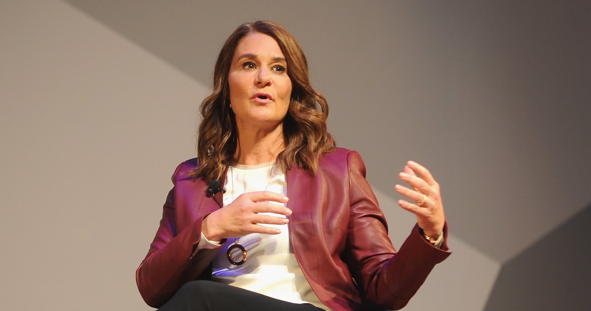 Melinda Gates urges Congress to approve paid sick leave for the family to help the economy