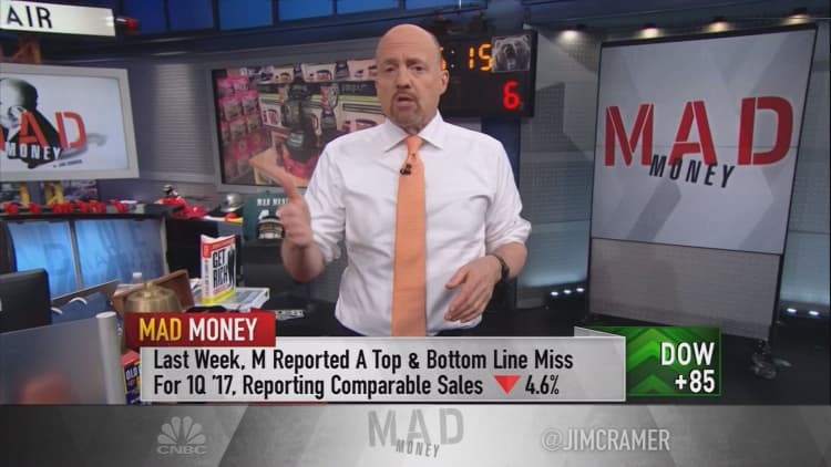 Cramer finds the silver lining in retail's disappointing earnings reports