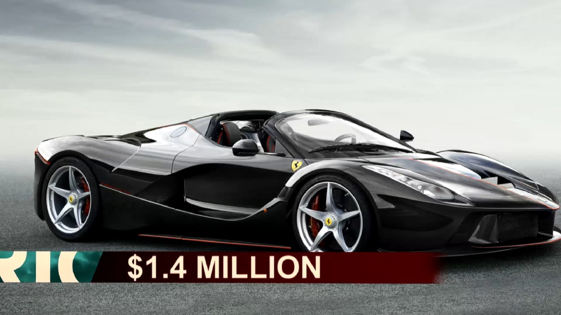 The $1.4 million LaFerrari Spider is an invite-only sports car