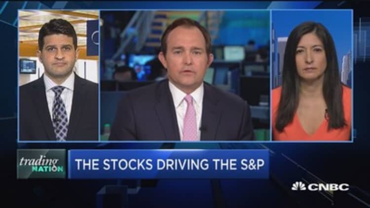 Trading Nation: 4 stocks are 10% of S&P 500
