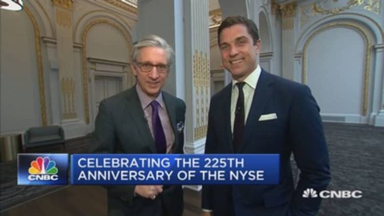 NYSE celebrates its 225th anniversary