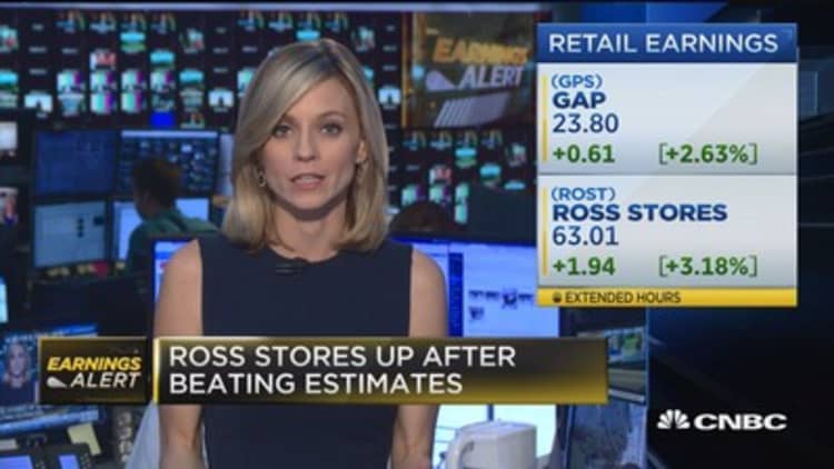 Ross Stores beats on top line