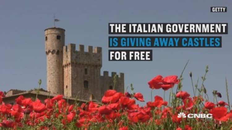 Italy is giving away over 100 castles for free — there’s only one catch