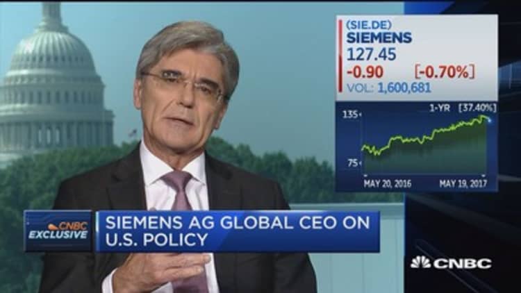 Siemens CEO: It's equally important to train people as well as to retrain them for the future