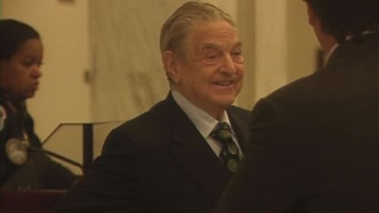 George Soros upped his losing bet against the U.S. stock market