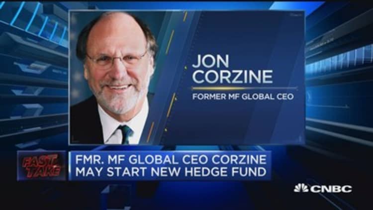 John Corzine may start new hedge fund