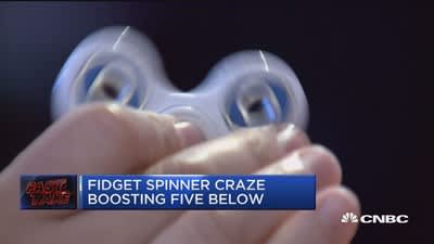 five below fidget spinners