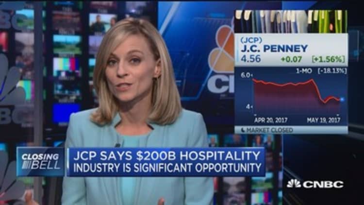 J.C.Penney wants in on the hospitality industry