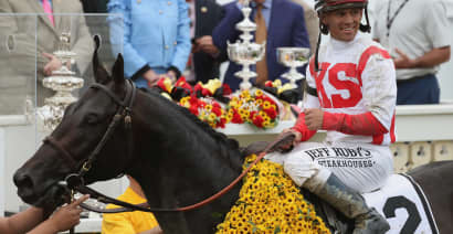 Cloud Computing, owned by a hedge fund manager, wins 142nd Preakness