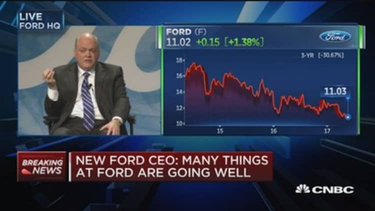 New Ford CEO: I would challenge that we are not moving fast with mobility 