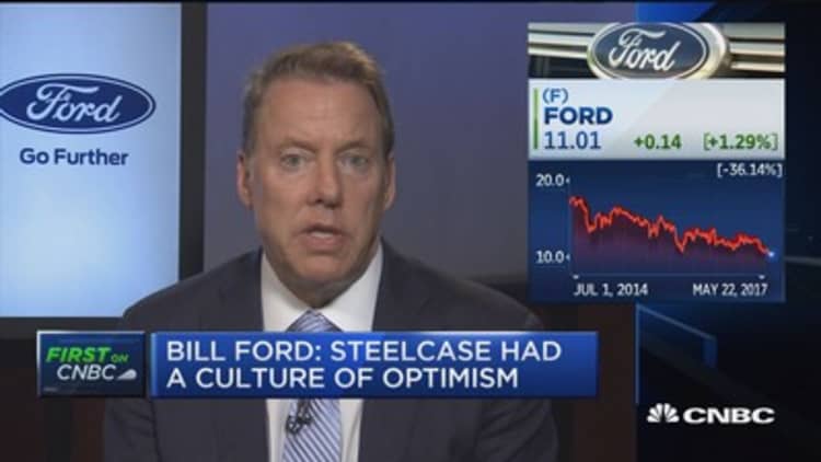 Full interview with Bill Ford on Ford's change at the top