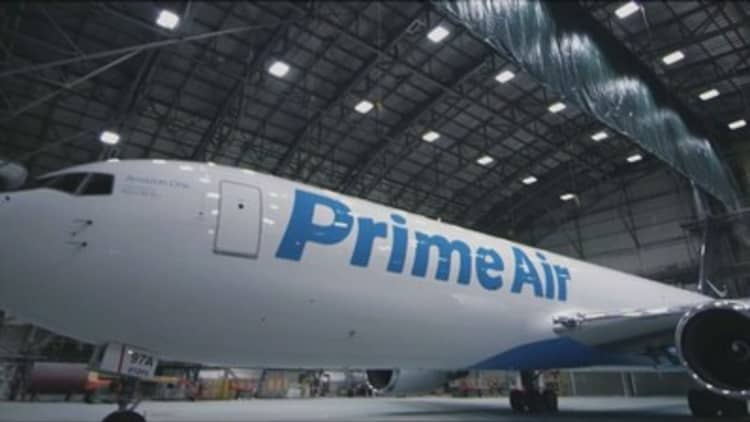 Dozens of Amazon Prime Air pilots plan to protest at the company's shareholders meeting