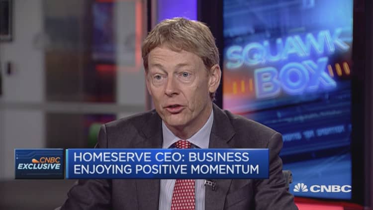Business enjoying positive momentum: HomeServe CEO