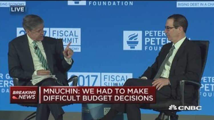 Sec. Mnuchin: President has no intention to change Social Security