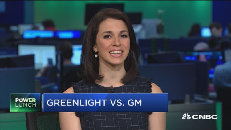 Greenlight's GM letter comes on heels of Ford announcement