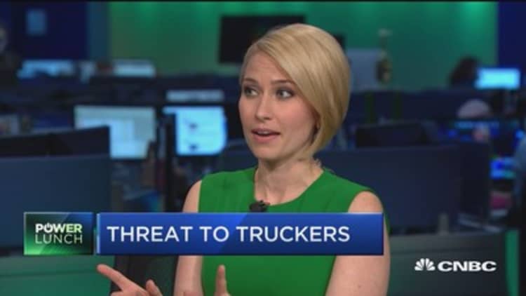 Technology could be threat to truckers: Goldman Sachs