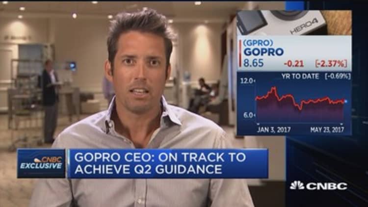 GoPro CEO: We're on-track to achieve Q2 guidance