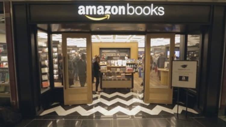 A sneak peek inside New York City's first Amazon bookstore
