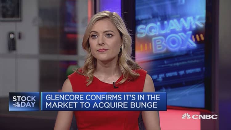 Glencore confirms its in the market to acquire Bunge