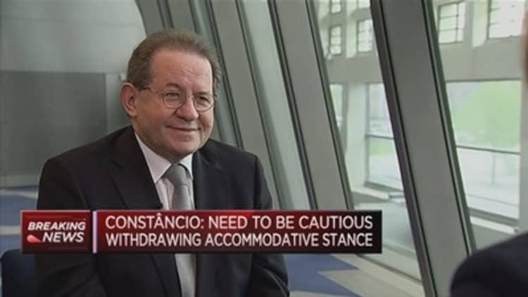 ECB job has never been boring, says VP Constancio