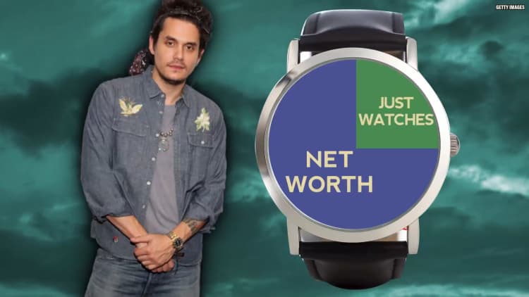 John Mayer blew 25% of his net worth on expensive watches