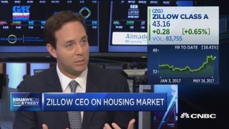 Zillow CEO: Inventory problem starting to get solved