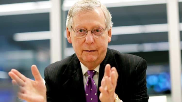 New CBO score will let Senate proceed: McConnell