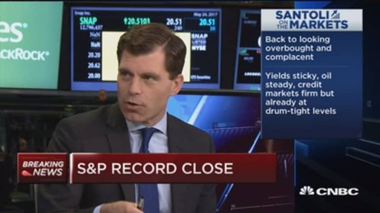 Markets rally as S&P closes at record