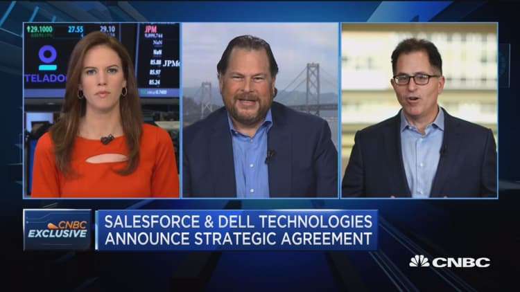 Salesforce and Dell announce strategic agreement