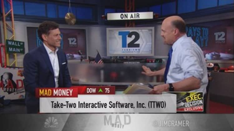 Cramer talks to Take-Two Interactive's CEO