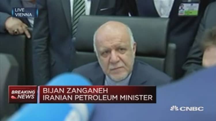Iran's Bijan Zanganeh on country's oil policies and production