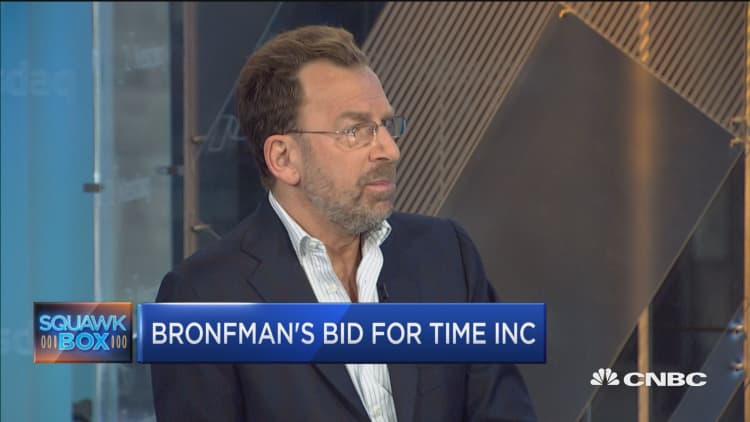 Time Inc. 'begging to be a media company': Edgar Bronfman