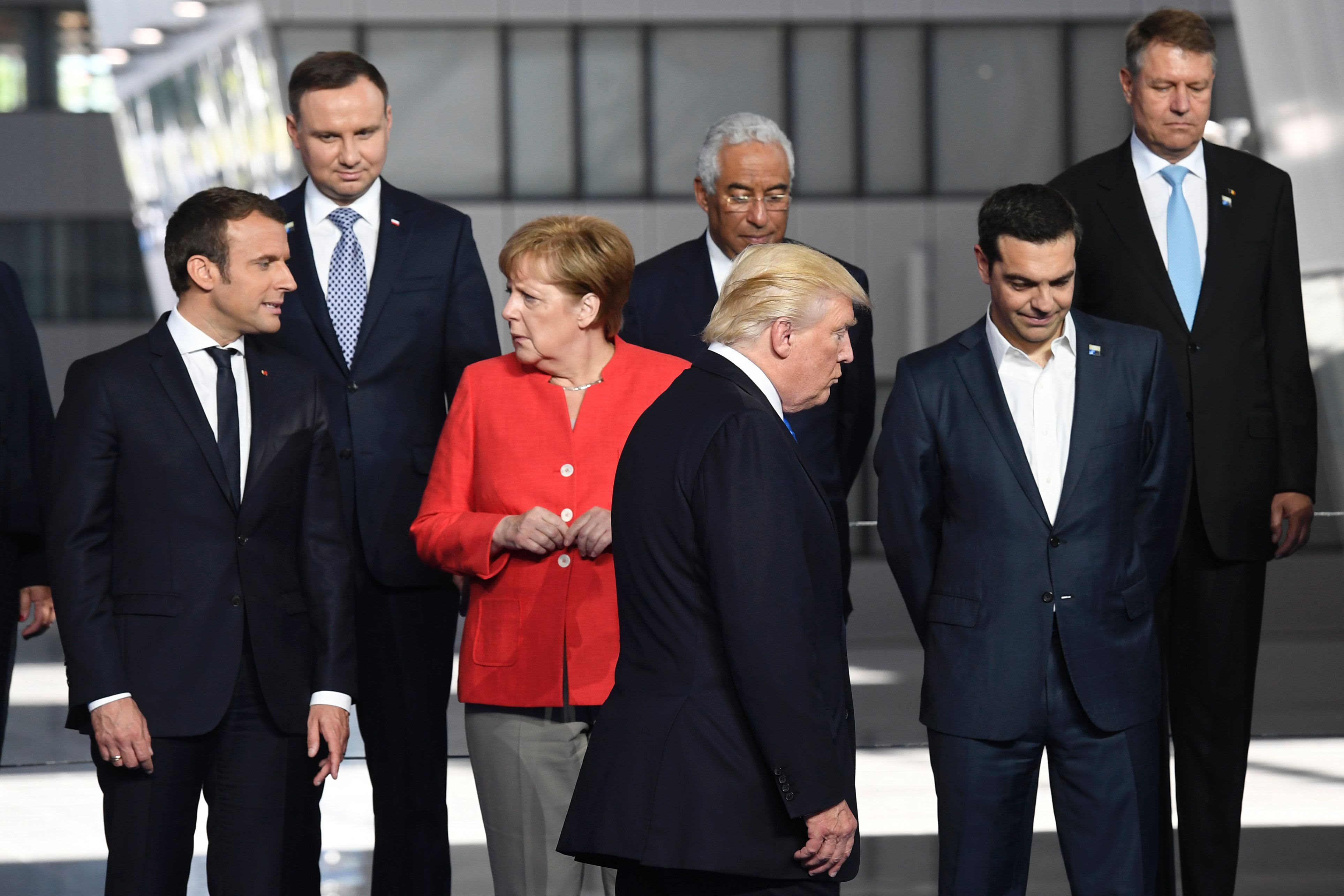 Trump does not mention support for Article 5 in NATO speech