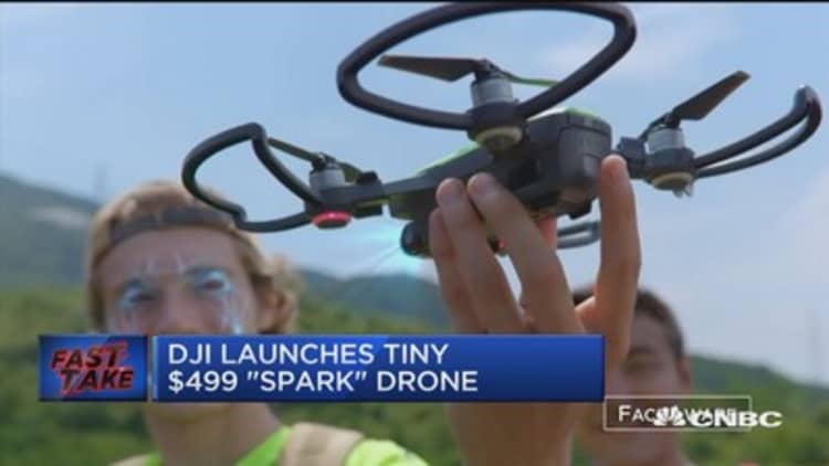 DJI launches tiny 'spark' drone for $499