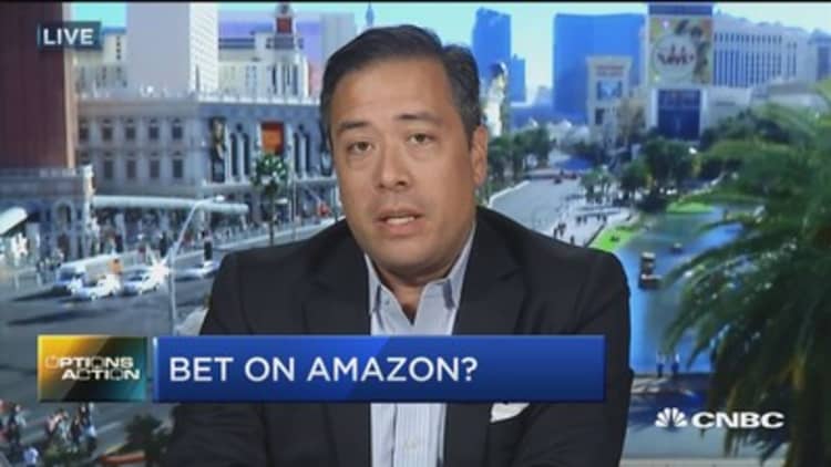 Why the options market likes Amazon better than Alphabet