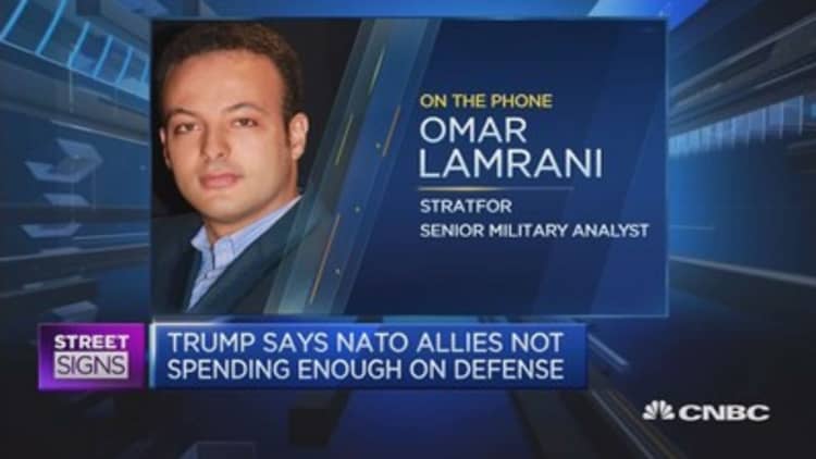 Trump's 'transactional view' of NATO