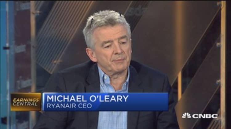 Ryanair CEO: Not a 'chance in hell' fares going up 