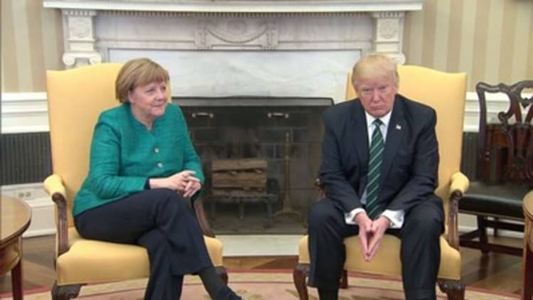 Trump fires back at Merkel, says Germany is 'very bad' for the US
