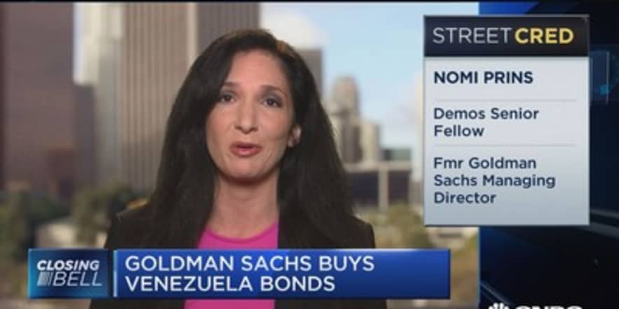 Goldman Sachs investing in a dictatorship?