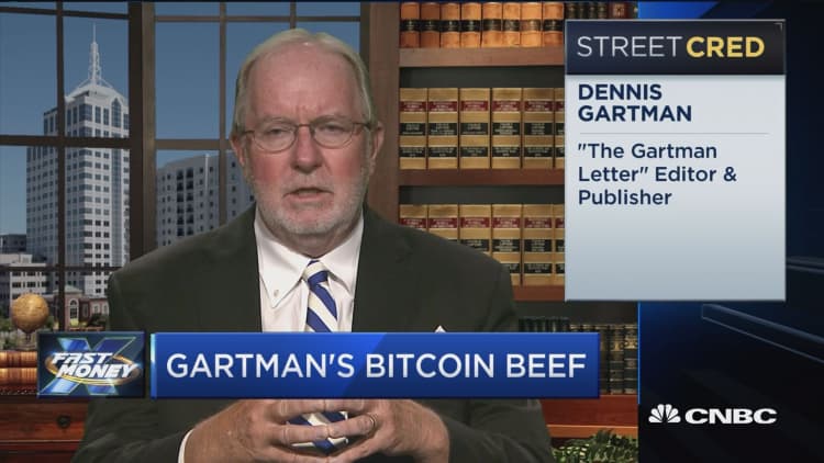 Gartman's bitcoin beef