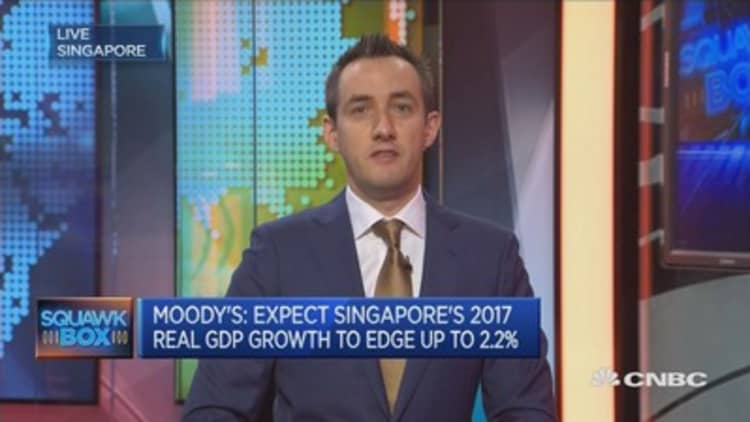 Moody's raises Singapore banks' outlook to stable