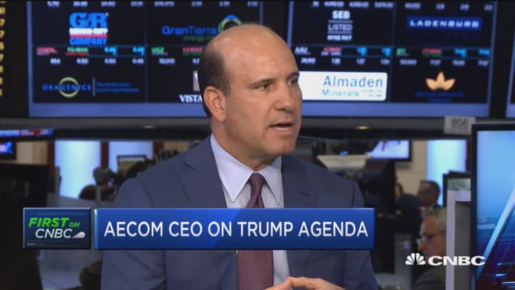AECOM CEO: Infrastructure plan will get done, just in a different way