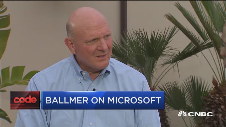 Steve Ballmer: It was a great decision for me to separate from Microsoft