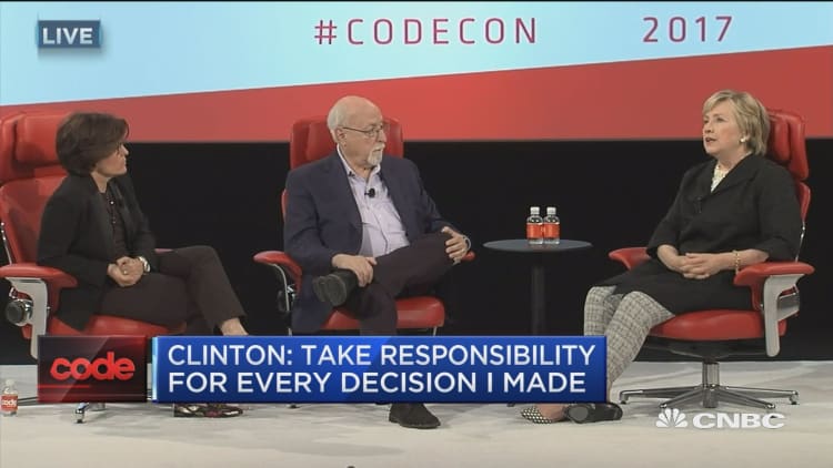 Clinton: I take responsibility for every decision I made