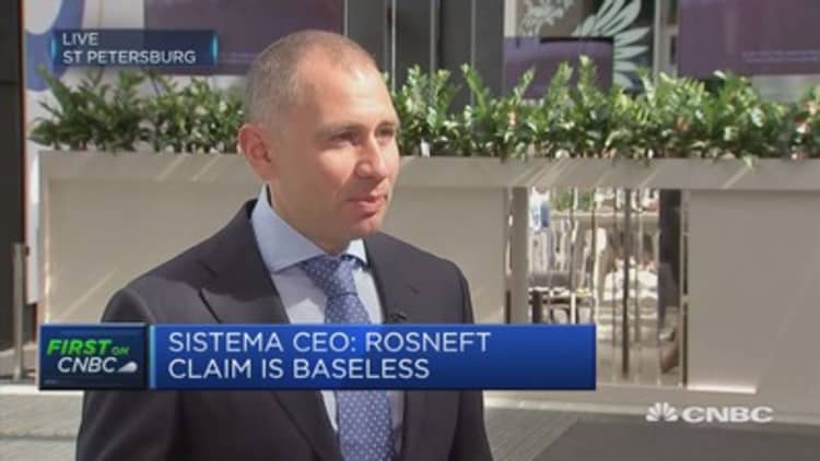 Banks are not dissuaded by our involvement in Rosneft debacle: Sistema CEO