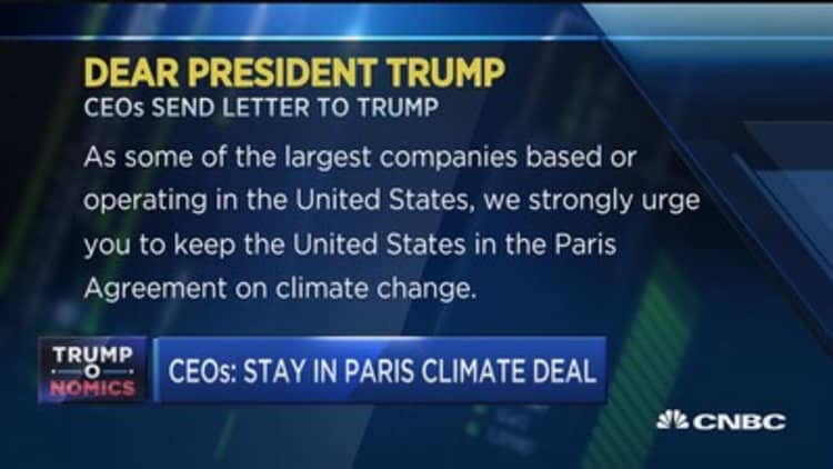 Paris climate accord is really about economics: Cramer