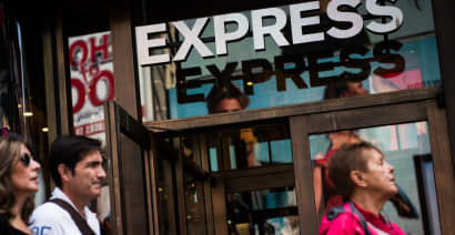 Express files for bankruptcy as investor group looks to save the brand 