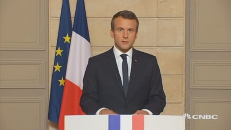 French President Macron: Paris Agreement irreversible
