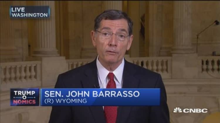 Sen. Barrasso: We are writing our own health-care bill